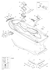 Outrigger boat parts