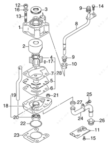 Pacer pump parts diagram