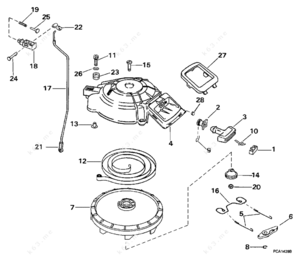 Part for ac unit