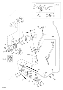 Part list brake bombardier quest 650 2004