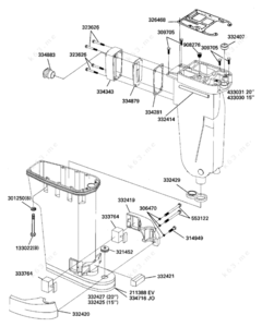 Parts breakdown dometic tc35