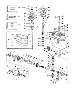 Parts breakdown for 1981 z28