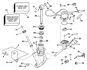 Parts breakdown for white rs200 hyd pump