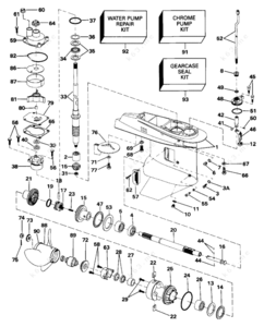 Parts diagram 1991 fxrt