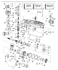 Parts diagram johnson 120