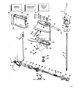 Parts evinrude 6hp 1978