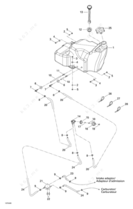 Parts for 2004 bombardier quad runner