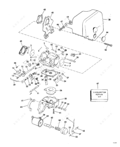 Parts for 77 35 hp johnson motor chock
