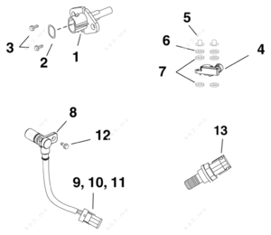 Parts for a modelv 4945v shark