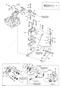 Parts list cabelas depthmaster battery
