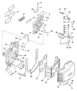 Parts of intake manifold