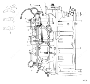 Parts of the iv port