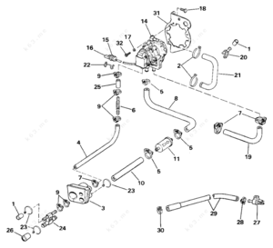Peerless hydro transaxle parts breakdown