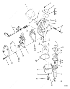 Peugeot 102 carburetor diagram