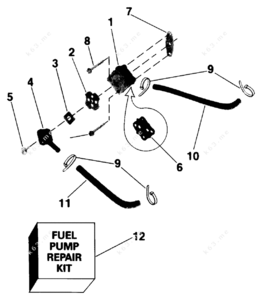Picanto fuel pump assembly diagram