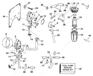 Picture diagram 115 johnson 2000 outboard motor