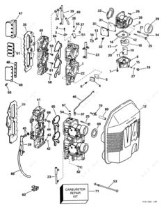 Picture diagram 115 johnson outboard motor