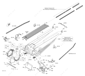 Picture of a module for a 1200 ski doo