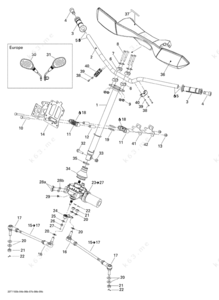 Piece pour quad bombardier 400 outlander max 2004