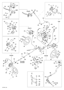 Pin and spring arctic cat 400 parts