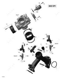 Polaris efi air regulator throttle bodychoke