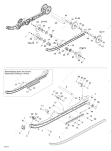 Polaris snowmobile edge rear axle diagram