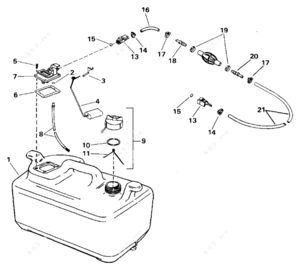 Poly tank diagram