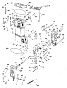 Power tilt and trim for i o motors commander diagram