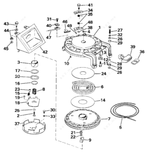 Powerwind hose rewind schematic