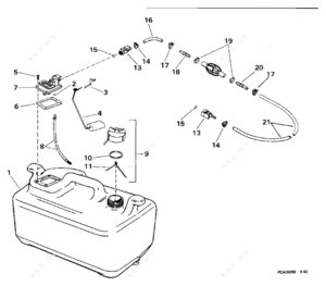 Precision boiler manual parts catalog diagram