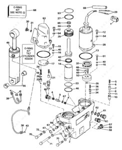 Process flow diagram for manufacturing hydraulic seal system