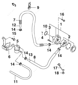Pump parts descriptions