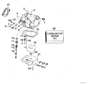 Pz30 carburetor jet size chart