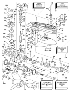 Quicksilver 3000 throttle diagram