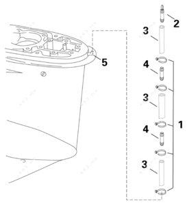 Quicksilver 860382 speedometer hose connector diagram chart youtube