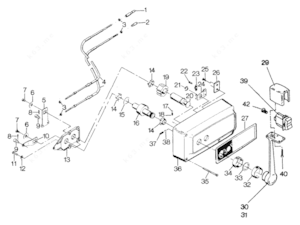 Quicksilver outboard control parts