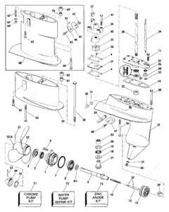 Quicksilver throttle control parts diagram
