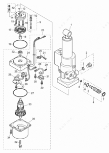 Rand hydraulic porta power cylinder seals diagram