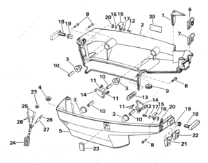 Rear axle components