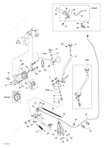 Rear brake parts
