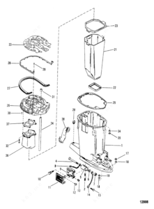 Reartorque tube drive shaft diagram
