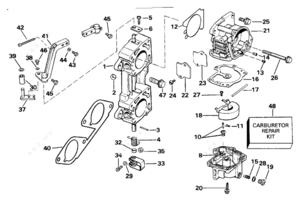 Rebuild 1992 eldorado carburetor diagram