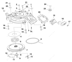 Recoil housing model 316.380160 parts breakdown diagram pdf download