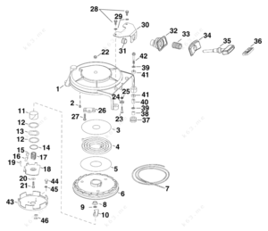 Recoil starter parts