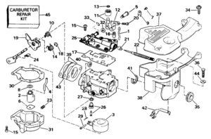 Repair parts oregon model cs250
