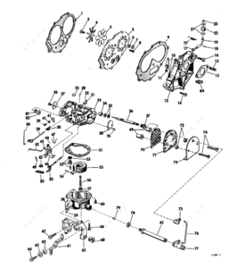 Replacement carb johnson fd 20
