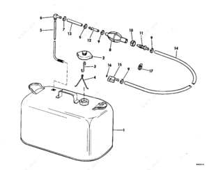 Replacement hoffco gas tank parts diagram