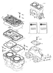 Replacement parts for a hunter model 23855