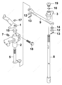 Replacing shift pin johnson 90