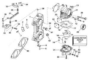Robin 244cc engine breakdown pics